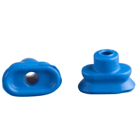 Fipa Oval vacuum cup 4x2 mm, PUR blue 132.4x2.001.5